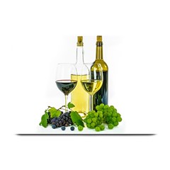 White Wine Red Wine The Bottle Plate Mats by BangZart