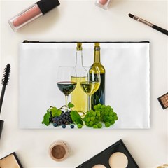 White Wine Red Wine The Bottle Cosmetic Bag (large)  by BangZart