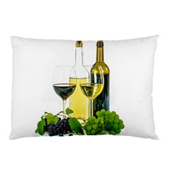 White Wine Red Wine The Bottle Pillow Case (two Sides) by BangZart