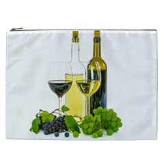 White Wine Red Wine The Bottle Cosmetic Bag (xxl)  by BangZart