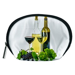 White Wine Red Wine The Bottle Accessory Pouches (medium)  by BangZart