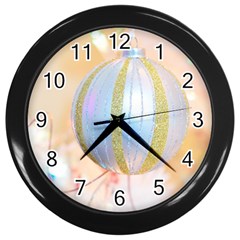 Sphere Tree White Gold Silver Wall Clocks (black) by BangZart