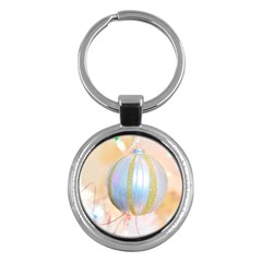 Sphere Tree White Gold Silver Key Chains (round)  by BangZart