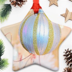 Sphere Tree White Gold Silver Star Ornament (two Sides) by BangZart