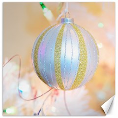 Sphere Tree White Gold Silver Canvas 12  X 12   by BangZart