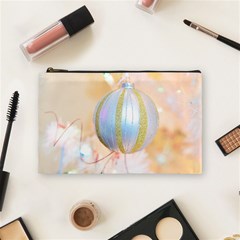 Sphere Tree White Gold Silver Cosmetic Bag (medium)  by BangZart