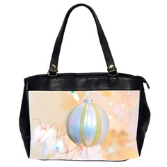 Sphere Tree White Gold Silver Office Handbags (2 Sides)  by BangZart