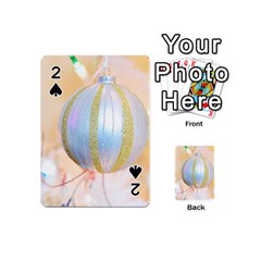 Sphere Tree White Gold Silver Playing Cards 54 (mini)  by BangZart