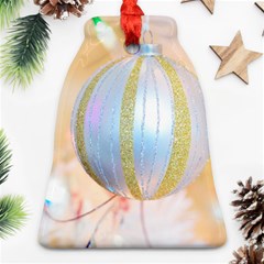 Sphere Tree White Gold Silver Bell Ornament (two Sides) by BangZart