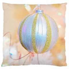 Sphere Tree White Gold Silver Large Cushion Case (two Sides) by BangZart