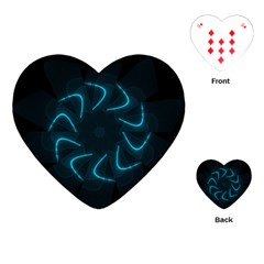 Background Abstract Decorative Playing Cards (heart)  by BangZart