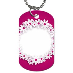 Photo Frame Transparent Background Dog Tag (one Side) by BangZart