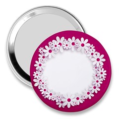 Photo Frame Transparent Background 3  Handbag Mirrors by BangZart