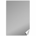 Solid Christmas Silver Canvas 24  x 36  23.35 x34.74  Canvas - 1