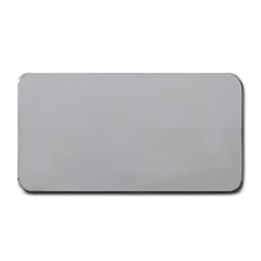 Solid Christmas Silver Medium Bar Mats by PodArtist