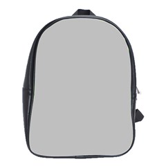 Solid Christmas Silver School Bags(Large) 