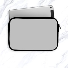 Solid Christmas Silver Apple Ipad Mini Zipper Cases by PodArtist