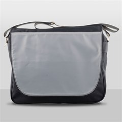 Solid Christmas Silver Messenger Bags by PodArtist