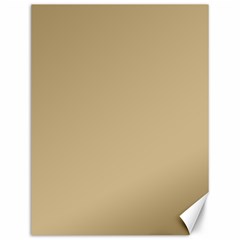 Solid Christmas Gold Canvas 12  X 16   by PodArtist