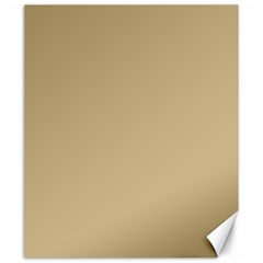 Solid Christmas Gold Canvas 20  X 24   by PodArtist