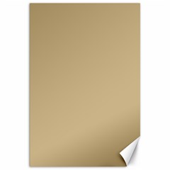 Solid Christmas Gold Canvas 20  X 30   by PodArtist