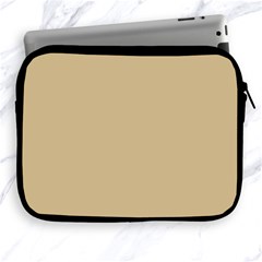 Solid Christmas Gold Apple Ipad 2/3/4 Zipper Cases by PodArtist