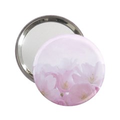 Pink Blossom Bloom Spring Romantic 2 25  Handbag Mirrors by BangZart