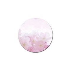 Pink Blossom Bloom Spring Romantic Golf Ball Marker (4 Pack) by BangZart