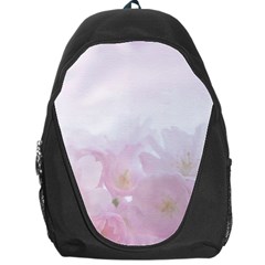 Pink Blossom Bloom Spring Romantic Backpack Bag by BangZart