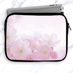 Pink Blossom Bloom Spring Romantic Apple Ipad 2/3/4 Zipper Cases by BangZart