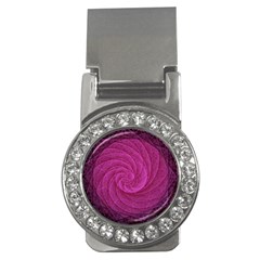 Purple Background Scrapbooking Abstract Money Clips (cz)  by BangZart