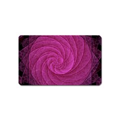 Purple Background Scrapbooking Abstract Magnet (name Card) by BangZart