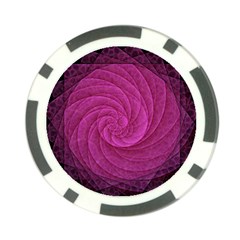 Purple Background Scrapbooking Abstract Poker Chip Card Guard by BangZart