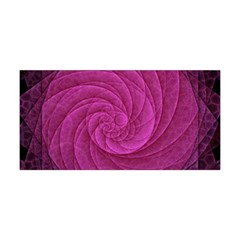 Purple Background Scrapbooking Abstract Yoga Headband by BangZart