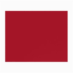 Usa Flag Red Blood Red Classic Solid Color  Small Glasses Cloth (2-side) by PodArtist