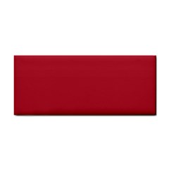 Usa Flag Red Blood Red Classic Solid Color  Cosmetic Storage Cases by PodArtist