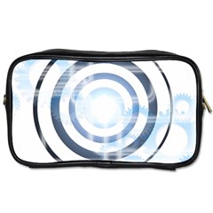 Center Centered Gears Visor Target Toiletries Bags 2-side by BangZart