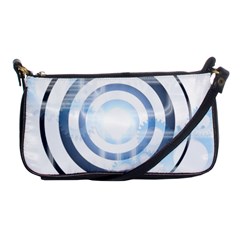 Center Centered Gears Visor Target Shoulder Clutch Bags by BangZart