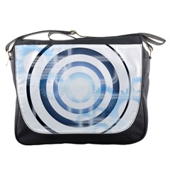 Center Centered Gears Visor Target Messenger Bags by BangZart