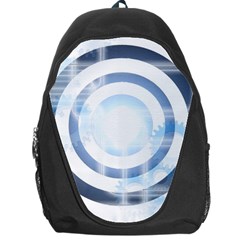 Center Centered Gears Visor Target Backpack Bag by BangZart