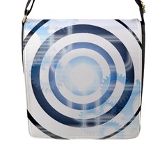 Center Centered Gears Visor Target Flap Messenger Bag (l)  by BangZart