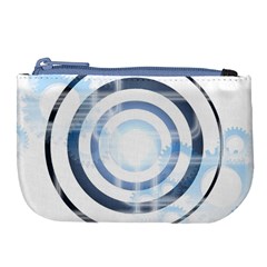 Center Centered Gears Visor Target Large Coin Purse by BangZart