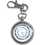 Center Centered Gears Visor Target Key Chain Watches Front