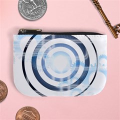 Center Centered Gears Visor Target Mini Coin Purses by BangZart