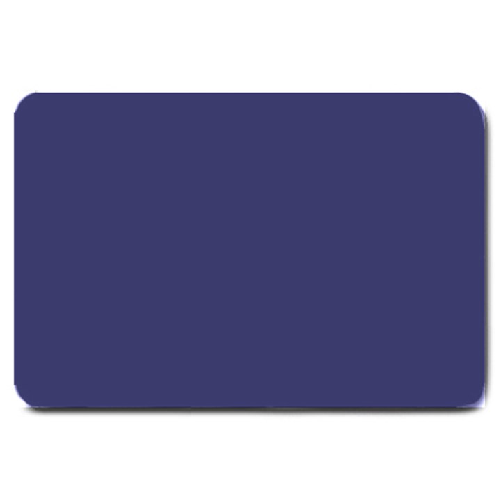 USA Flag Blue Royal Blue Deep Blue Large Doormat 