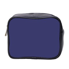 Usa Flag Blue Royal Blue Deep Blue Mini Toiletries Bag 2-side