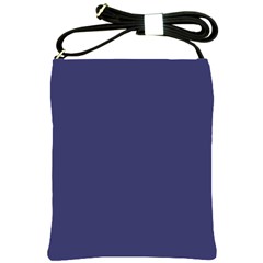 Usa Flag Blue Royal Blue Deep Blue Shoulder Sling Bags by PodArtist