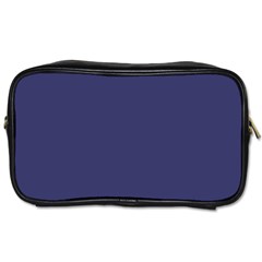 Usa Flag Blue Royal Blue Deep Blue Toiletries Bags by PodArtist