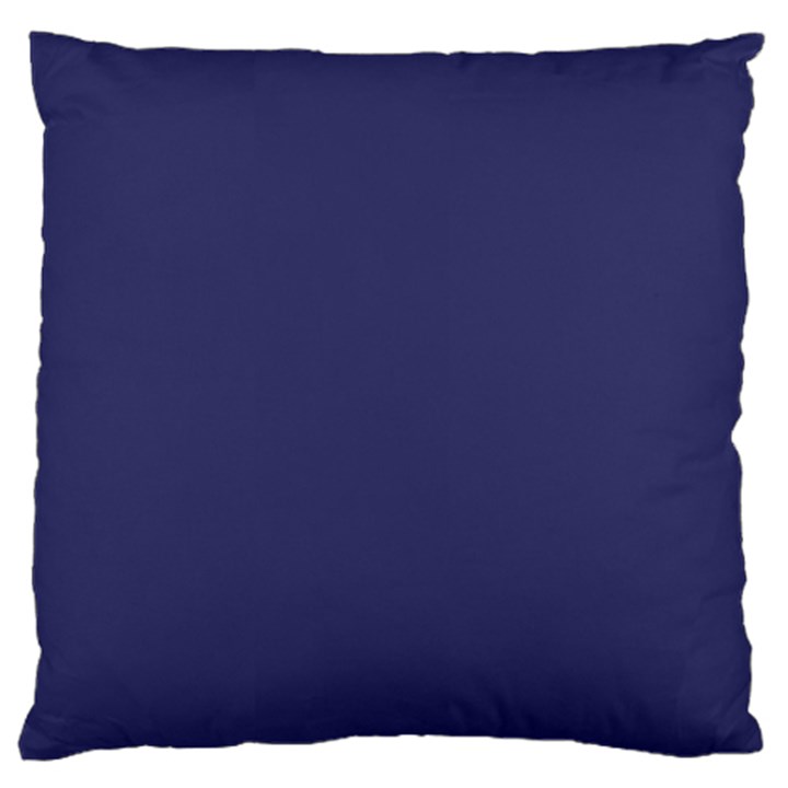 USA Flag Blue Royal Blue Deep Blue Large Cushion Case (One Side)