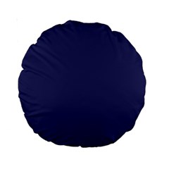 Usa Flag Blue Royal Blue Deep Blue Standard 15  Premium Round Cushions